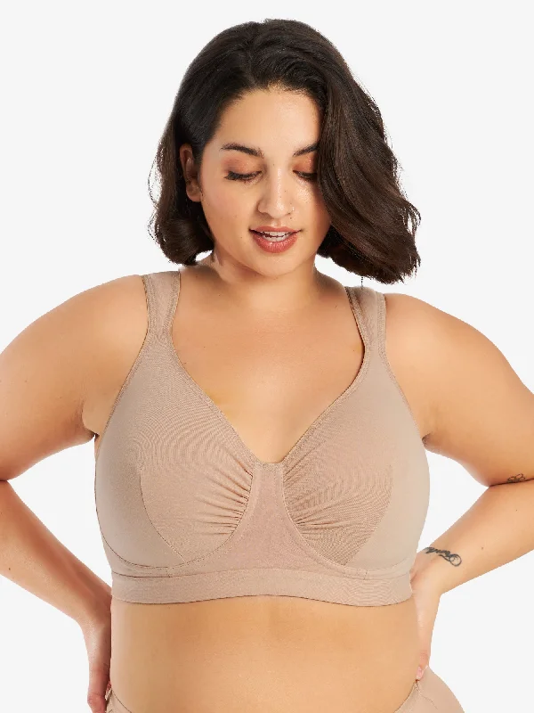 organic cotton hypoallergenic women nursing bra The Evie - All-Day Cotton Comfort Bra organic cotton hypoallergenic women nursing bra The Evie - All-Day Cotton Comfort Bra