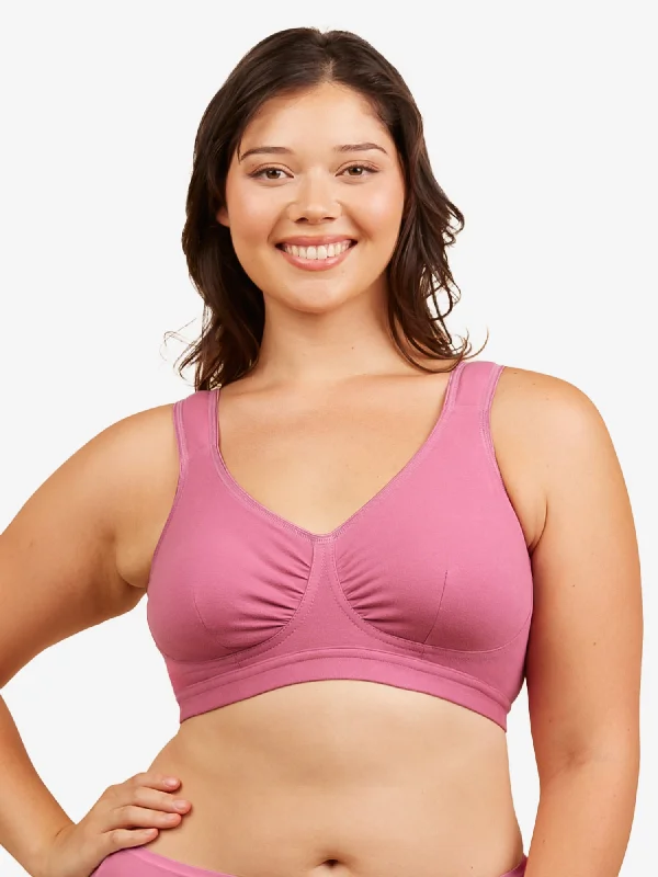 underwire alternative women nursing bra The Evie - All-Day Cotton Comfort Bra