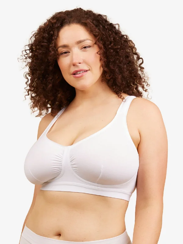 sleep - friendly easy - access women nursing bra The Evie - All-Day Cotton Comfort Bra sleep - friendly easy - access women nursing bra The Evie - All-Day Cotton Comfort Bra