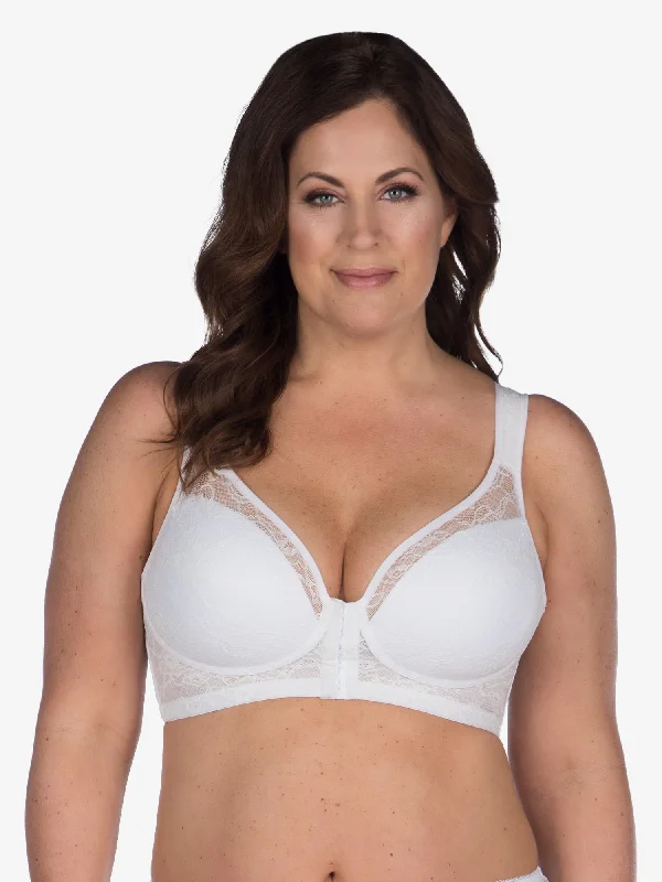 quick dry women nursing bra The Grace - Lace Covered Wirefree Posture Bra