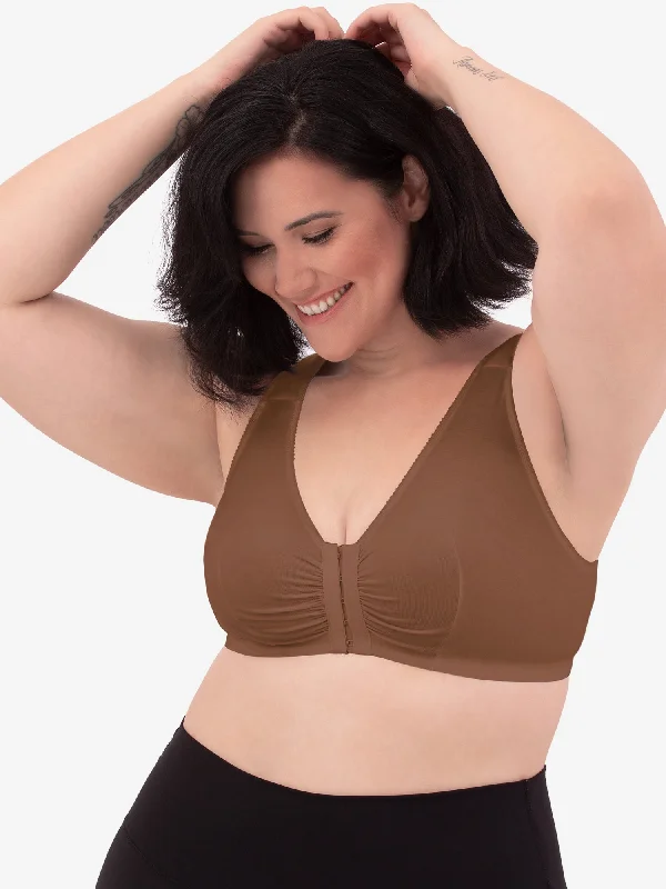 anti - bacteria women nursing bra The Meryl - Cotton Front-Closure Comfort & Sleep Bra anti - bacteria women nursing bra The Meryl - Cotton Front-Closure Comfort & Sleep Bra