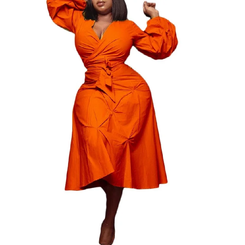 Orange Dress