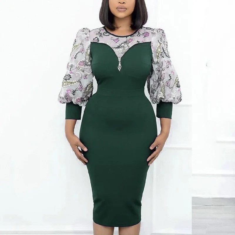Green Dresses