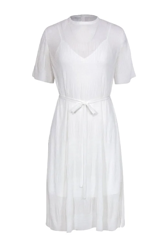 Shift Women Dress with a Simple and Classic Design for Everyday Wear Shift Women Dress with a Simple and Classic Design for Everyday Wear All Saints - White Textured Short Sleeve Belted Midi Dress Sz 6 Shift Women Dress with a Simple and Classic Design for Everyday Wear Shift Women Dress with a Simple and Classic Design for Everyday Wear All Saints - White Textured Short Sleeve Belted Midi Dress Sz 6