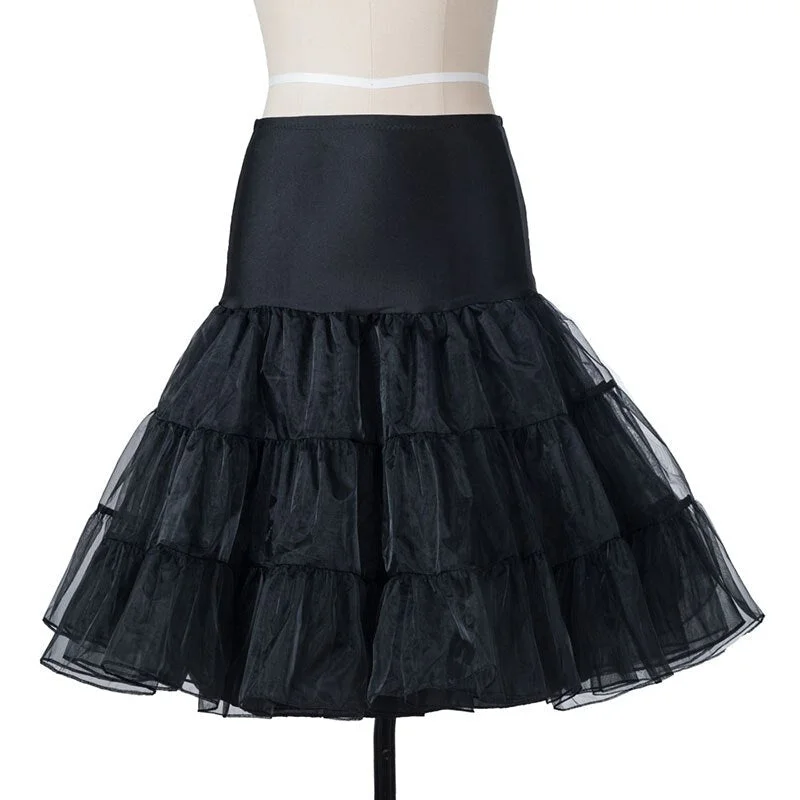 Pettiskirt black