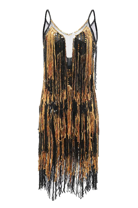 Backless Women Dress for a Sexy and Alluring Look at Evening Events Backless Women Dress for a Sexy and Alluring Look at Evening Events Black Golden Fringes 1920s Dress with Sequins Backless Women Dress for a Sexy and Alluring Look at Evening Events Backless Women Dress for a Sexy and Alluring Look at Evening Events Black Golden Fringes 1920s Dress with Sequins