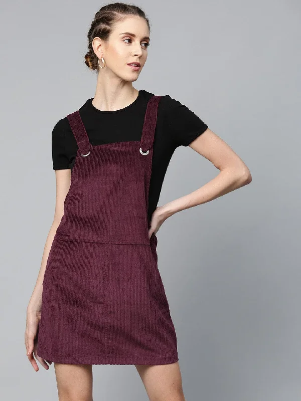Pleated Women Dress with a Timeless and Elegant Texture Pleated Women Dress with a Timeless and Elegant Texture Burgundy Corduroy Pinafore Dress Pleated Women Dress with a Timeless and Elegant Texture Pleated Women Dress with a Timeless and Elegant Texture Burgundy Corduroy Pinafore Dress