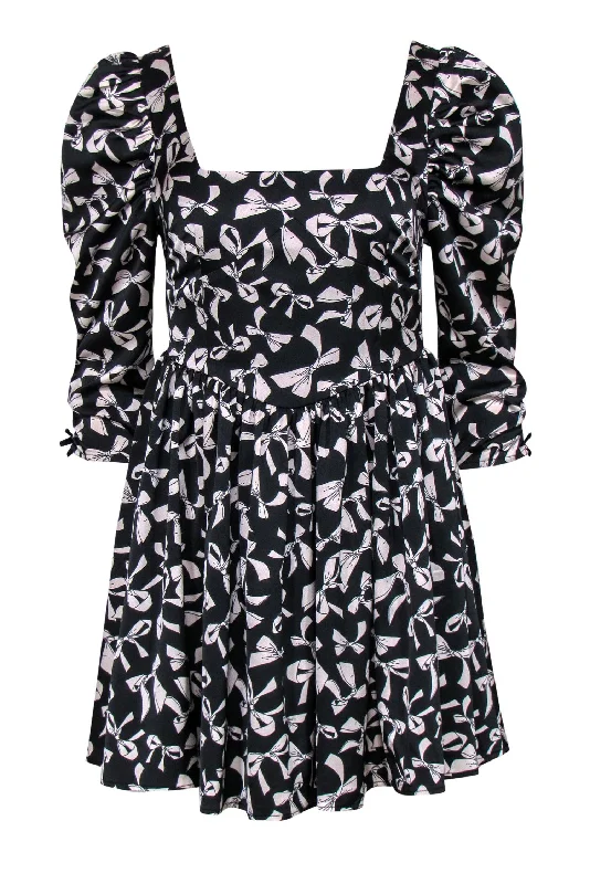 Ball Gown Women Dress with a Full Skirt for a Princess - like Look Ball Gown Women Dress with a Full Skirt for a Princess - like Look For Love & Lemons - Black & Cream Bow Print Puff Sleeve Fit & Flare Dress Sz S Ball Gown Women Dress with a Full Skirt for a Princess - like Look Ball Gown Women Dress with a Full Skirt for a Princess - like Look For Love & Lemons - Black & Cream Bow Print Puff Sleeve Fit & Flare Dress Sz S