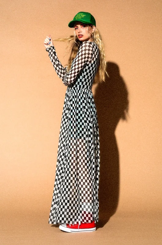 Pleated Women Dress with a Timeless and Elegant Texture Pleated Women Dress with a Timeless and Elegant Texture More You Mesh Maxi Dress in Black + White Checkerboard Pleated Women Dress with a Timeless and Elegant Texture Pleated Women Dress with a Timeless and Elegant Texture More You Mesh Maxi Dress in Black + White Checkerboard