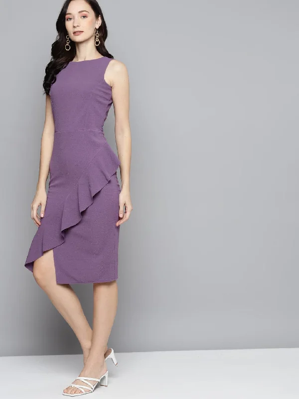 Backless Women Dress for a Sexy and Alluring Look at Evening Events Backless Women Dress for a Sexy and Alluring Look at Evening Events Lavender One Side Frill Bodycon Backless Women Dress for a Sexy and Alluring Look at Evening Events Backless Women Dress for a Sexy and Alluring Look at Evening Events Lavender One Side Frill Bodycon