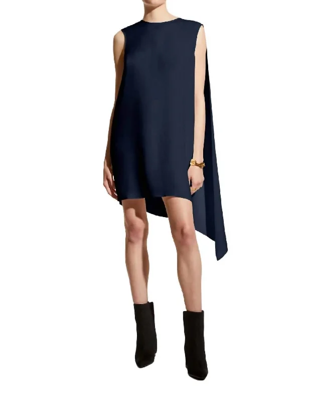 Pleated Women Dress with a Timeless and Elegant Texture Pleated Women Dress with a Timeless and Elegant Texture Matilde Mini Dress In Midnight Blue Pleated Women Dress with a Timeless and Elegant Texture Pleated Women Dress with a Timeless and Elegant Texture Matilde Mini Dress In Midnight Blue