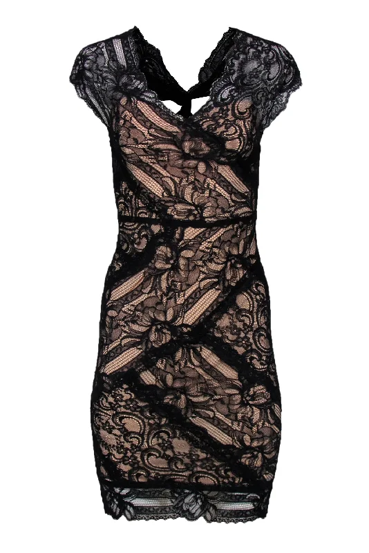 Sleeveless Women Dress in Bright Colors for Summer Parties Sleeveless Women Dress in Bright Colors for Summer Parties Nicole Miller - Black Lace Plunge Bodycon w/ Twisted Back Sz P Sleeveless Women Dress in Bright Colors for Summer Parties Sleeveless Women Dress in Bright Colors for Summer Parties Nicole Miller - Black Lace Plunge Bodycon w/ Twisted Back Sz P
