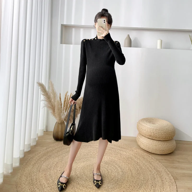 Wrap - Style Women Dress with Adjustable Fit for All Body Types Wrap - Style Women Dress with Adjustable Fit for All Body Types NiDELL Maternity Dress Autumn and Winter . New All-Matching Slim Fit Knitted Base Skirt Classic Style Slimming Maternity Dress Wrap - Style Women Dress with Adjustable Fit for All Body Types Wrap - Style Women Dress with Adjustable Fit for All Body Types NiDELL Maternity Dress Autumn and Winter . New All-Matching Slim Fit Knitted Base Skirt Classic Style Slimming Maternity Dress
