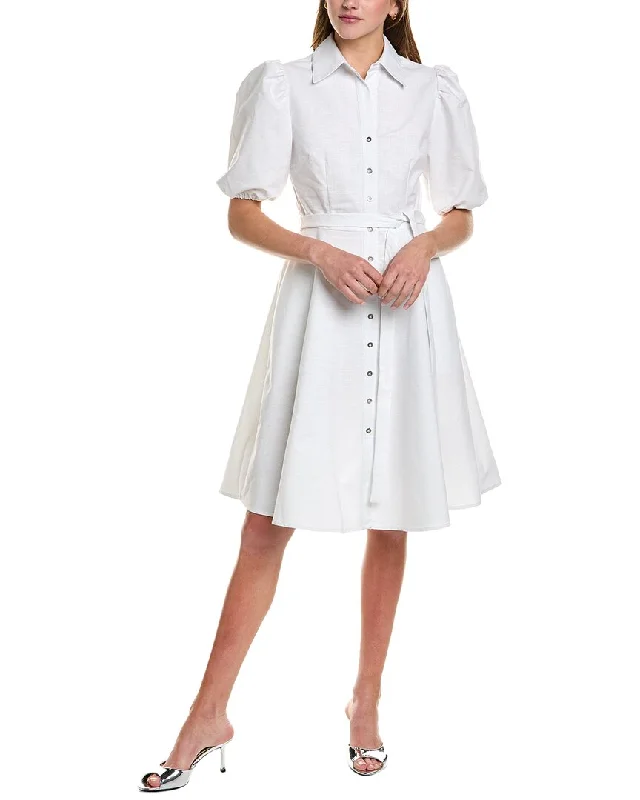 Off - the - Shoulder Women Dress for a Romantic and Feminine Look Off - the - Shoulder Women Dress for a Romantic and Feminine Look Sharagano Starlight Venice Shirtdress Off - the - Shoulder Women Dress for a Romantic and Feminine Look Off - the - Shoulder Women Dress for a Romantic and Feminine Look Sharagano Starlight Venice Shirtdress