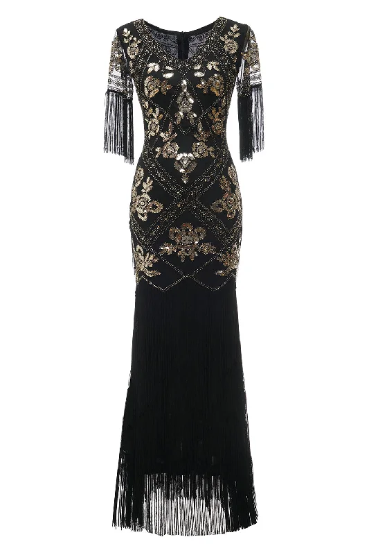 Halter Neck Women Dress to Show Off the Shoulders and Neckline Halter Neck Women Dress to Show Off the Shoulders and Neckline V Neck Black Long 1920s Flapper Dress with Sequins and Fringes Halter Neck Women Dress to Show Off the Shoulders and Neckline Halter Neck Women Dress to Show Off the Shoulders and Neckline V Neck Black Long 1920s Flapper Dress with Sequins and Fringes