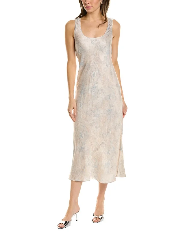 Ball Gown Women Dress with a Full Skirt for a Princess - like Look Ball Gown Women Dress with a Full Skirt for a Princess - like Look Vince Marble Slip Dress