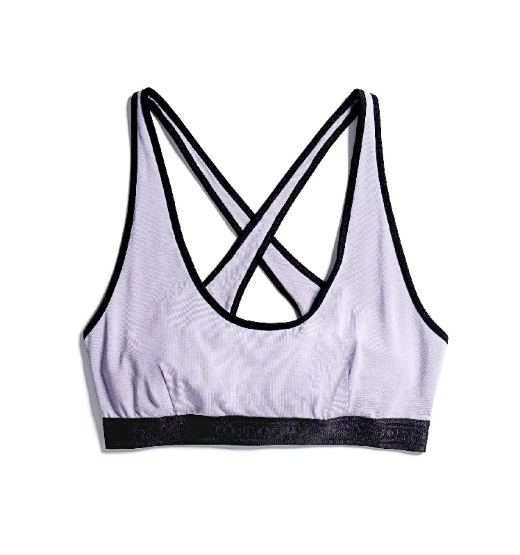 nursing bras for new mothers All Day Bralette - TENCEL™ Modal Lavender Gray