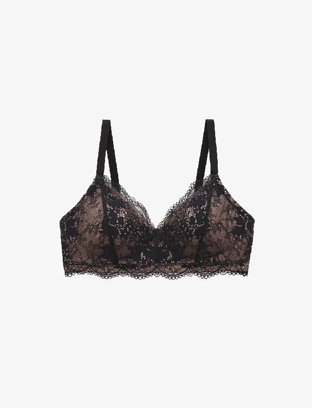 seamless wireless bras for everyday comfort All Day Lace Wireless Bra