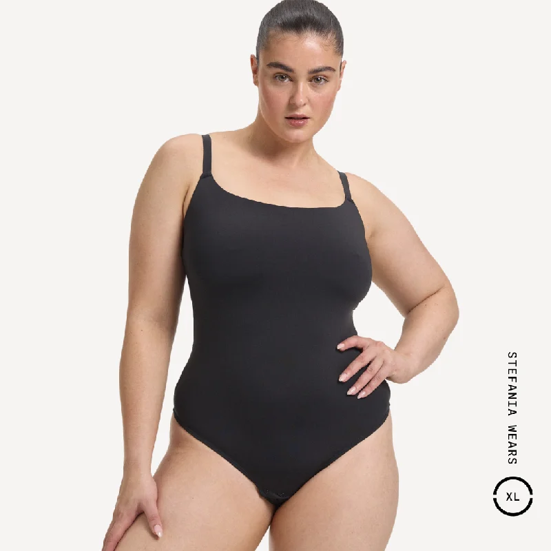 padded bras for added volume Bio Scoop Neck Bodysuit Gee
