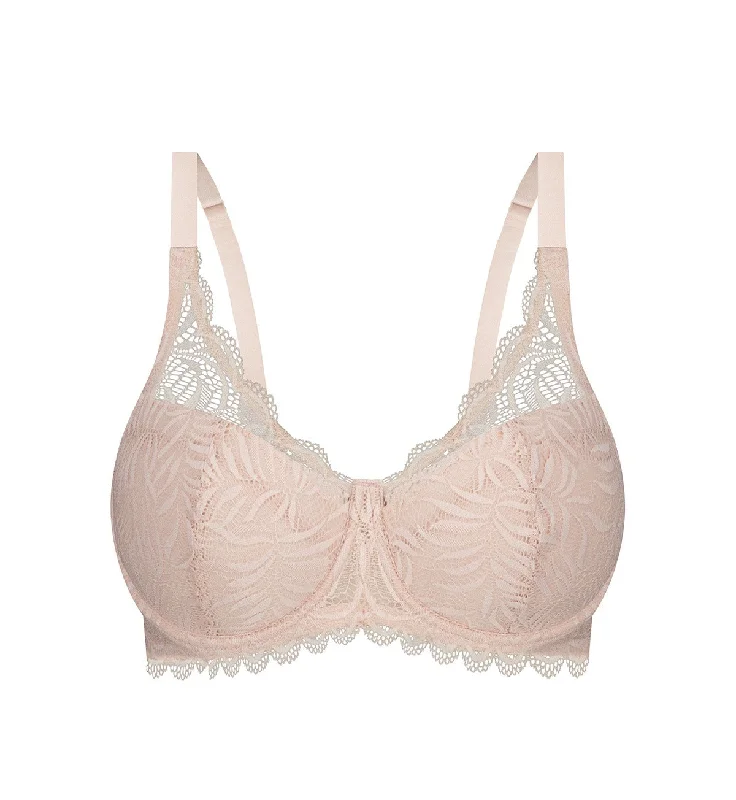 sports bras for high impact workouts ESSENTIAL LACE BALCONETTE PADDED BRA
