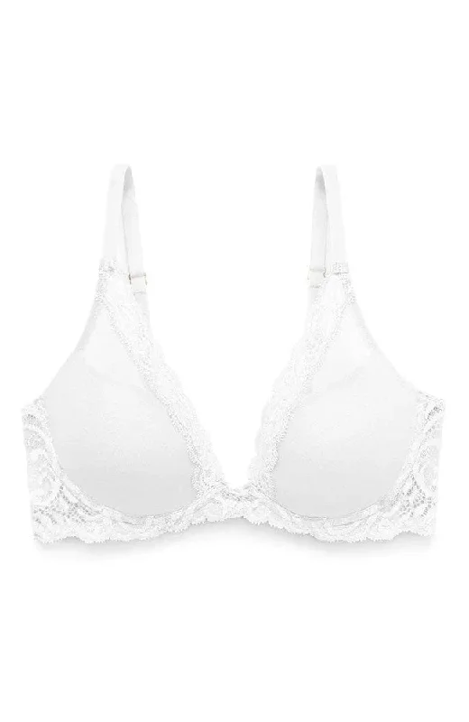 full cup padded bras for enhanced shape Feathers Contour Plunge Bra
