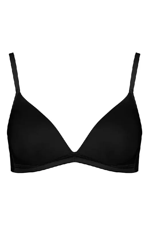balconette bras for a sexy neckline Satin Deluxe Light Padded Wireless Bra