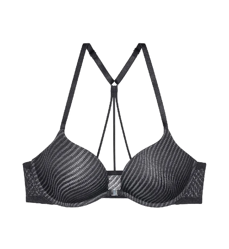 minimizer plus size bras for curvy figures HARMONY SPOTLIGHT PUSH UP FRONT OPENING BRA