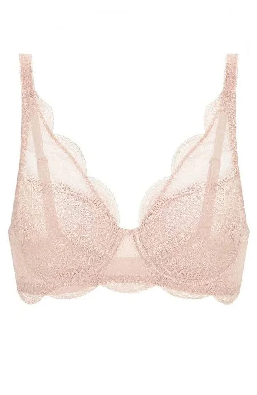 moisture wicking sleep bras for hot sleepers Karma Squared Seckline Spacer Bra