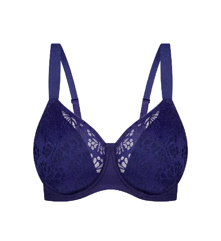 lace bras for a romantic look LACY MINIMISER BRA