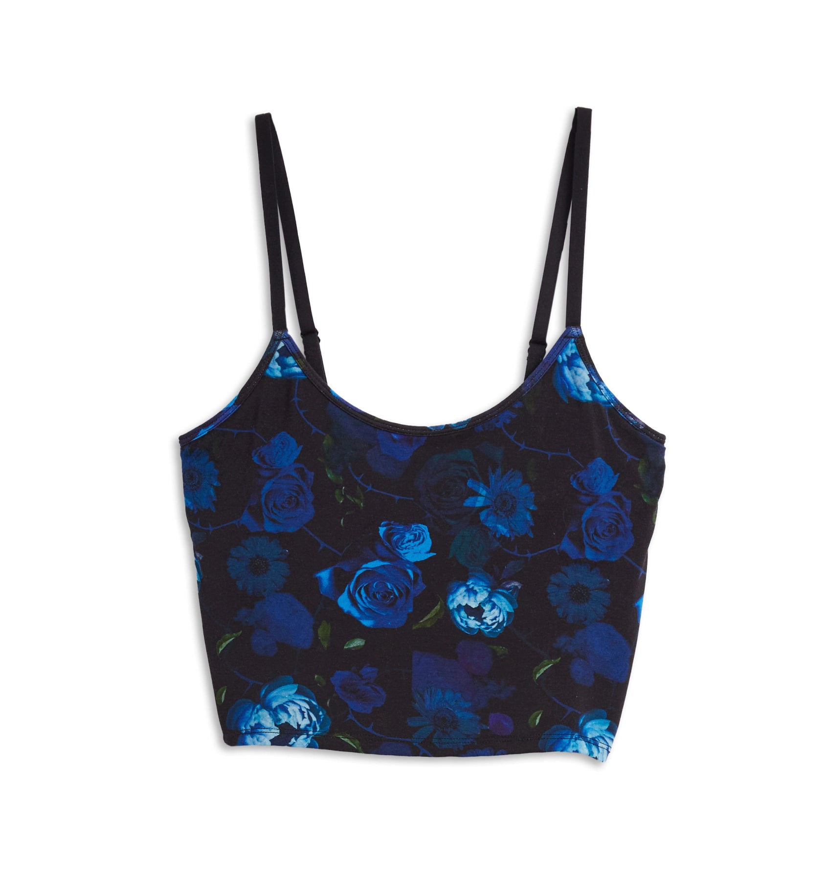sexy backless push up bras Longline Bra Top - TENCEL™ Modal Floral Remedies