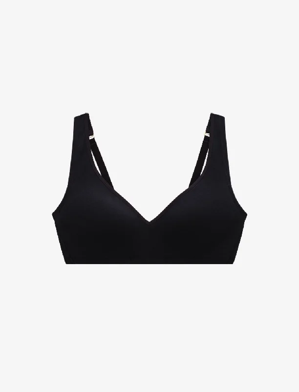 balconette bras for a sexy neckline Organic Cloud Cotton Wireless Bra