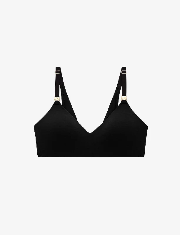 balconette lace bras for a feminine touch Organic Cloud Cotton Wireless Nursing Bra