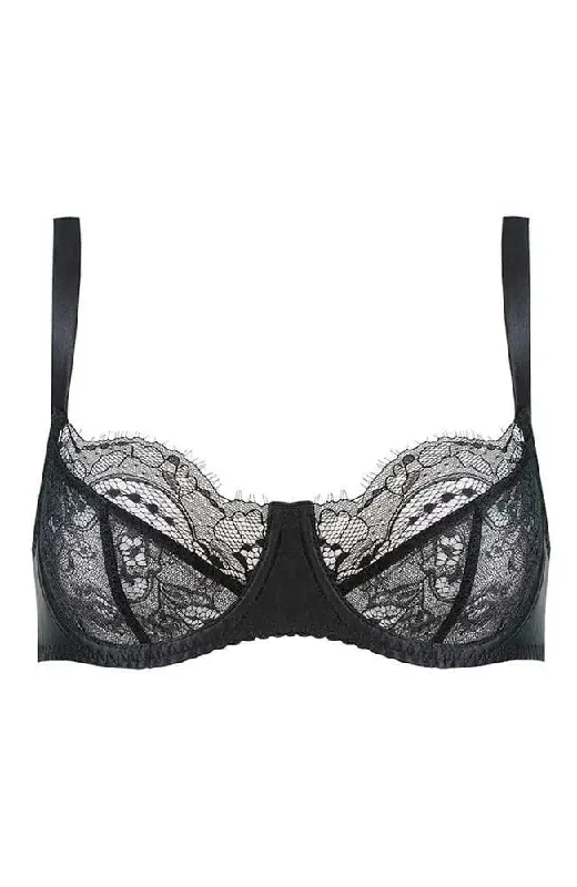 minimizer plus size bras for curvy figures Signature Lace Balcony Bra