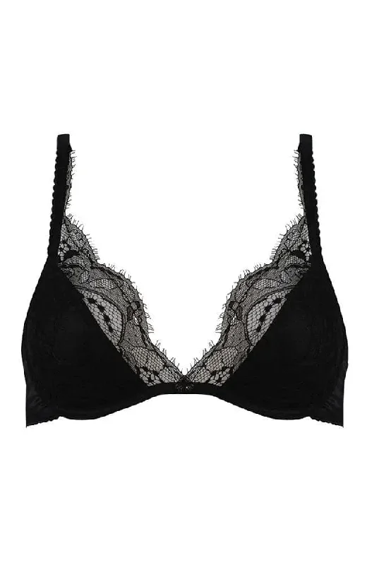 minimizer plus size bras for curvy figures Signature Padded Plunge Bra