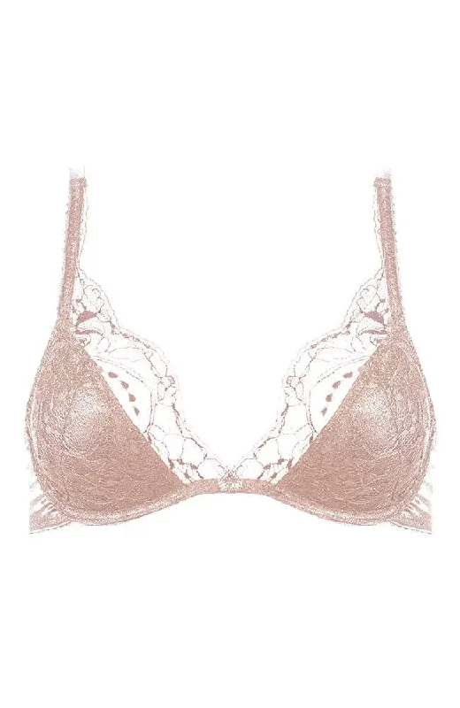 moisture wicking convertible bras Signature Padded Plunge Bra