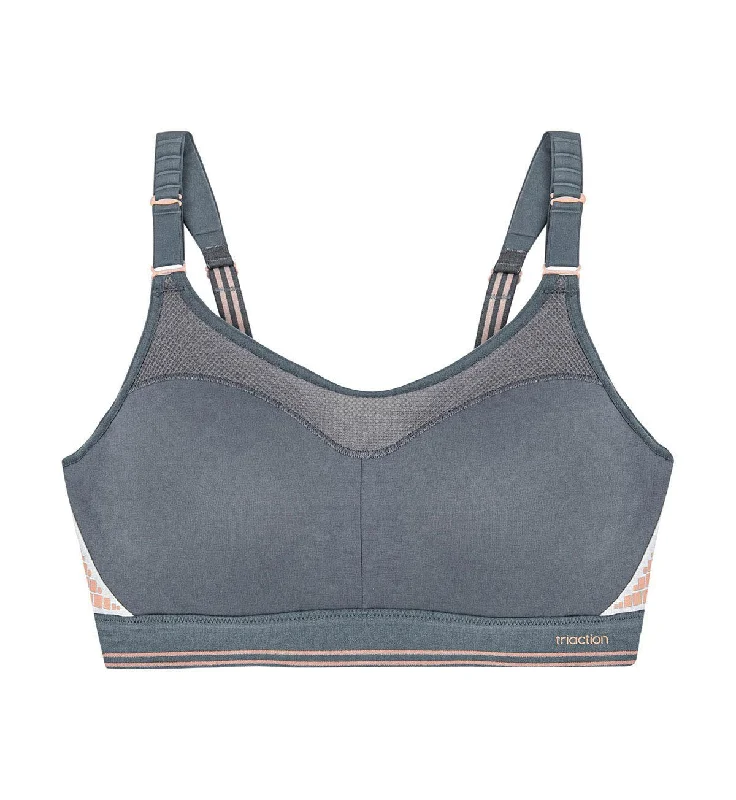 full cup nursing bras for better milk flow TRIACTION CONTROL LITE MINIMISER SPORTS BRA