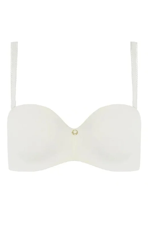lace bras for a romantic look True Lace Bandeau Strapless Bra