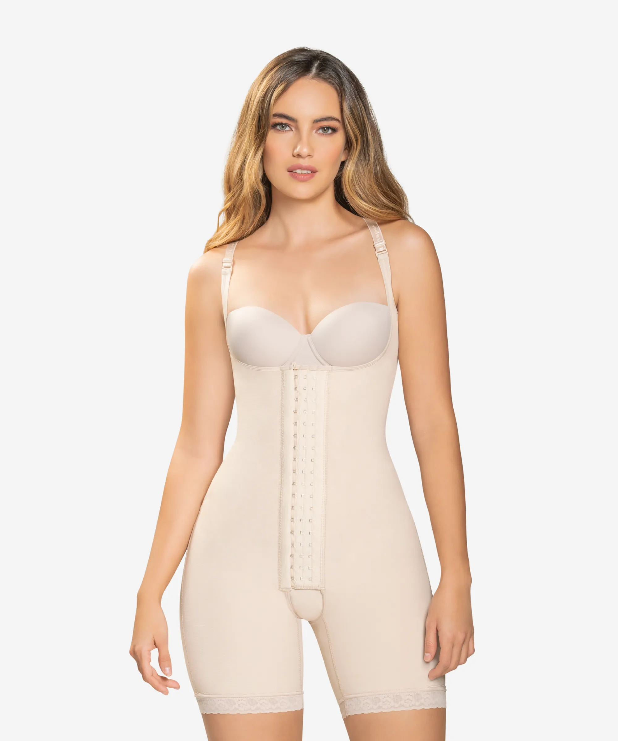 Seamless shaper for a no - show look under clothes High control shaper & extra back support - Style 204 Seamless shaper for a no - show look under clothes High control shaper & extra back support - Style 204