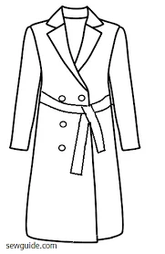 Shaper for a formal event to enhance curves​ COAT