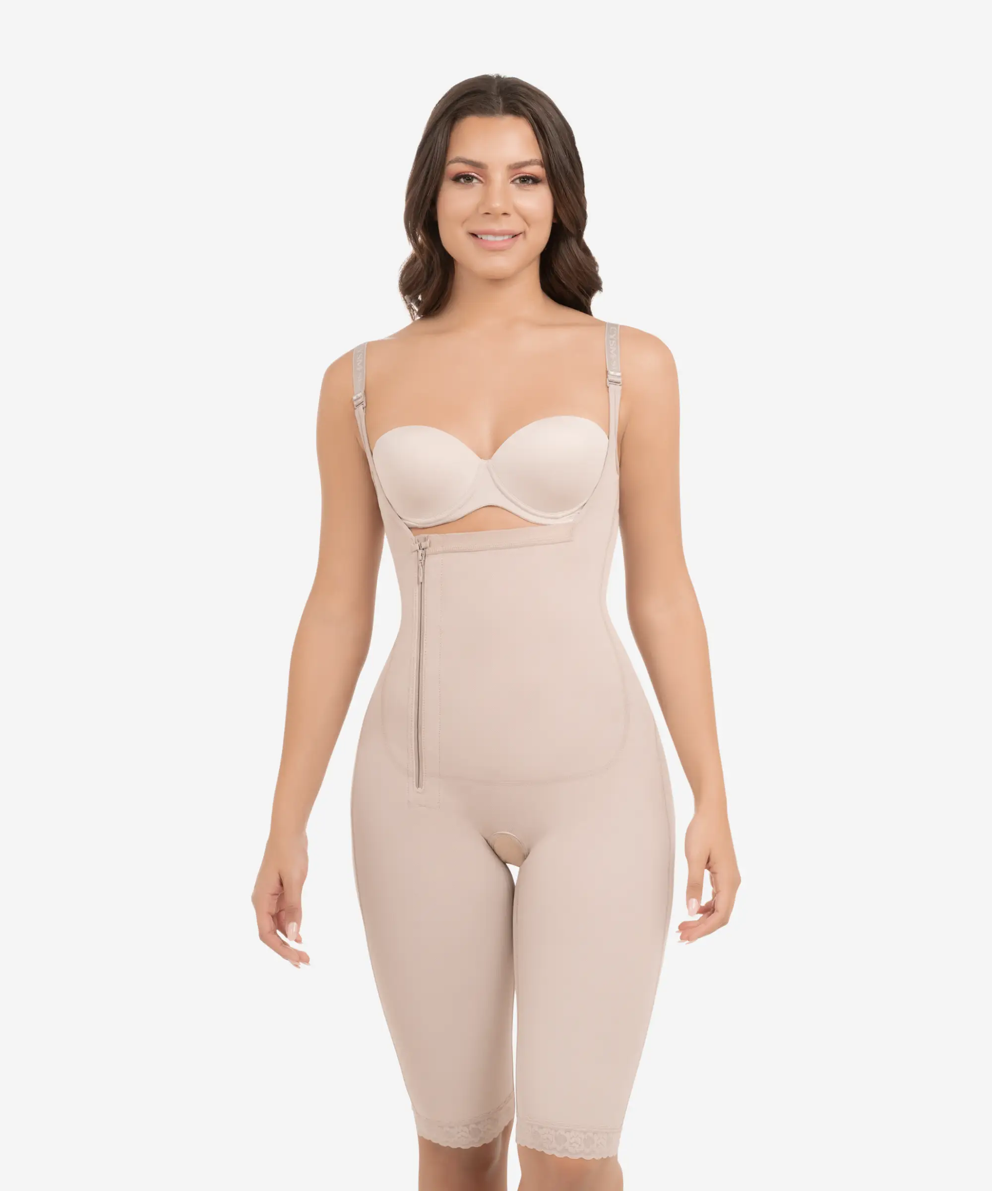 Shaper for a flat stomach and hourglass figure High compression full body shaper - Style 437 Shaper for a flat stomach and hourglass figure High compression full body shaper - Style 437