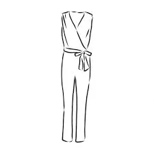 Shaper for a party dress to show off curves​ JUMPSUIT