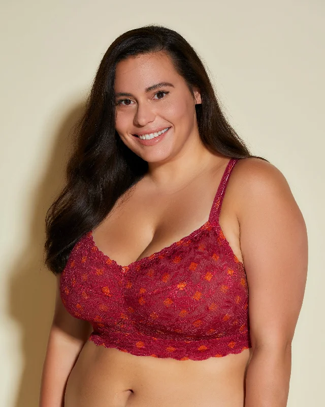 plunge women lace bra for low - cut tops Bralette Sweetie Ultra Curvy