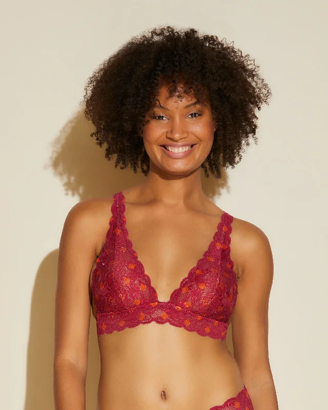 backless women lace bra for back - revealing dresses Großer Triangel-Bralette