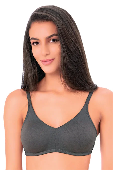 sports women T Shirt Bras for high impact activities 1246 Non Padded T-Shirt Bra Dark Grey sports women T Shirt Bras for high impact activities 1246 Non Padded T-Shirt Bra Dark Grey