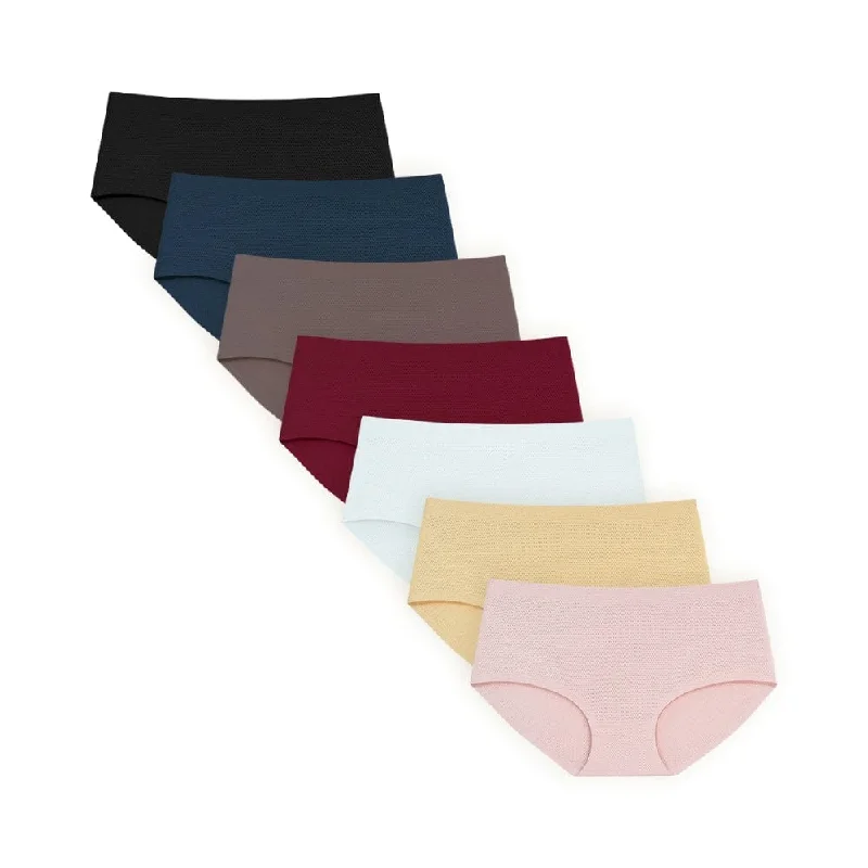 multicoloured (pack of 7)