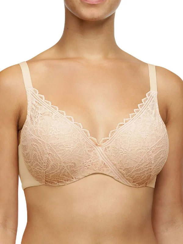 multi way women T Shirt Bras for versatile styling Easy Feel Floral Touch Covering Memory Foam Bra - Golden Beige multi way women T Shirt Bras for versatile styling Easy Feel Floral Touch Covering Memory Foam Bra - Golden Beige