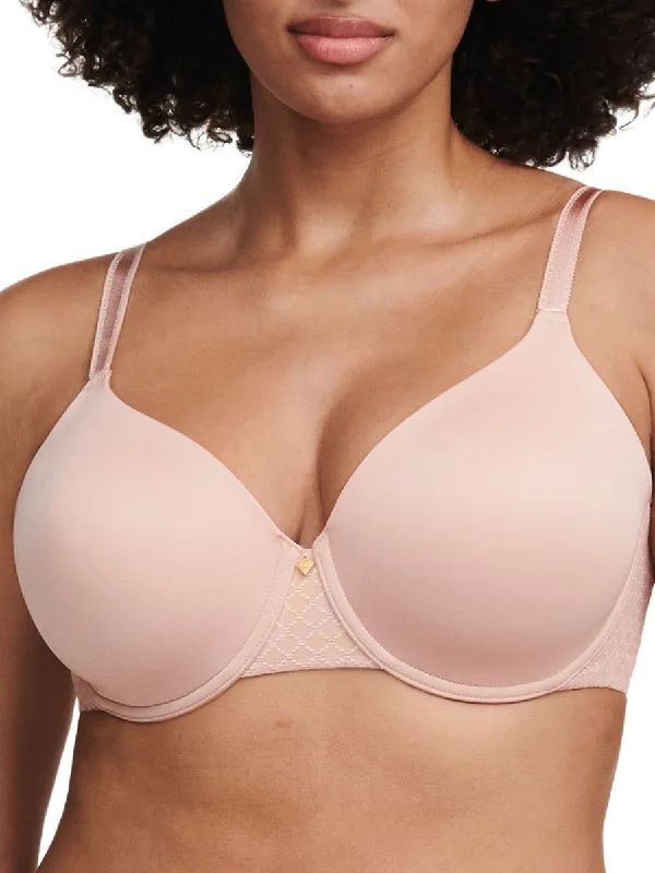 removable padding women T Shirt Bras for customization Norah Chic Covering T-Shirt Bra - Dusky Pink