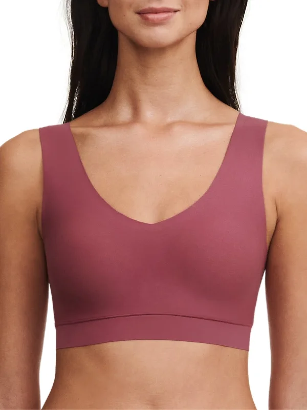 Wireless - like underwire wired bras with soft support SoftStretch V-Neck Jersey Crop Top Wireless - like underwire wired bras with soft support SoftStretch V-Neck Jersey Crop Top