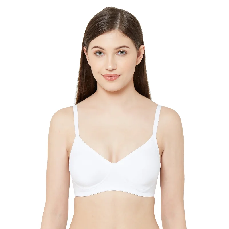 affordable women T Shirt Bras for budget shoppers Sakhi - Plain Side Support Everyday Bra White affordable women T Shirt Bras for budget shoppers Sakhi - Plain Side Support Everyday Bra White