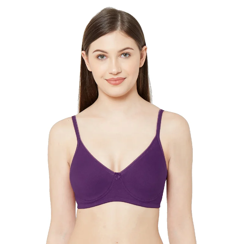 seamless cup women T Shirt Bras for a smooth look 1025 - Plain Mold T-Shirt Bra Wine seamless cup women T Shirt Bras for a smooth look 1025 - Plain Mold T-Shirt Bra Wine